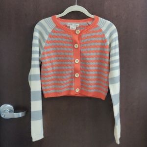 Anthropologie striped cardigan